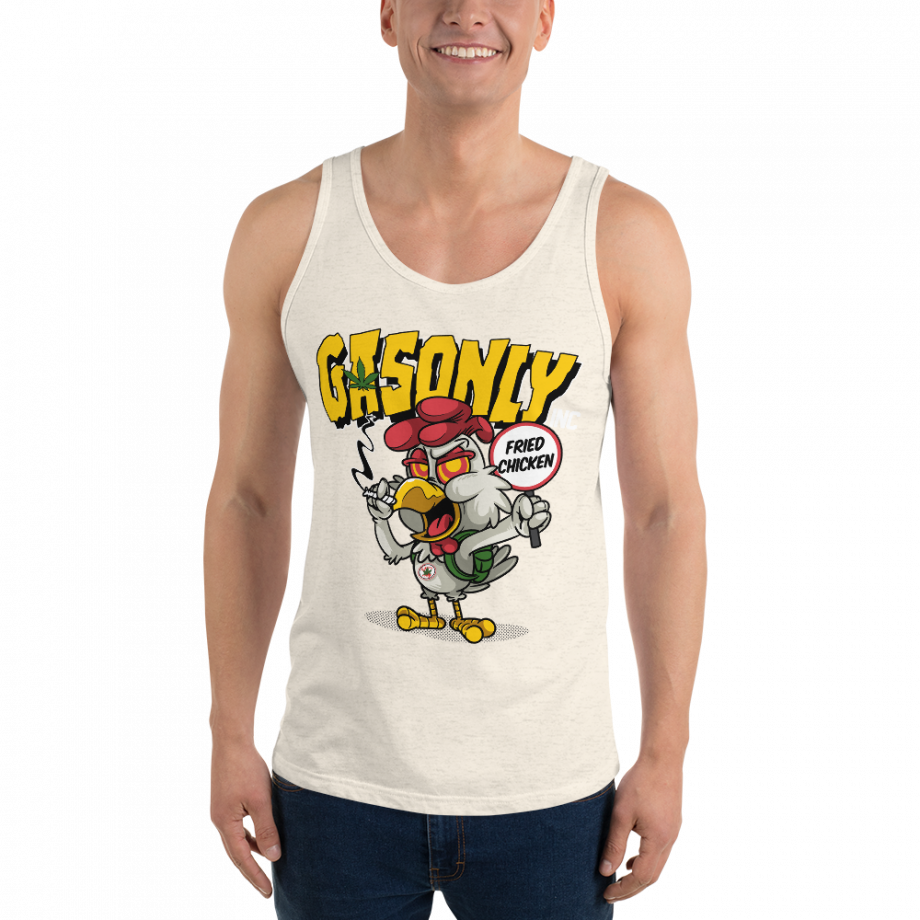 chicken-tank_mockup_Front_Mens_Oatmeal-Triblend